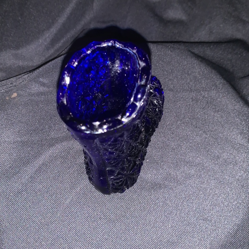 Vintage Cobalt Blue Glass Boot - Picture 6 of 10